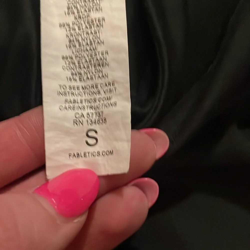 fabletics workout set bra and leggings - Picture 6 of 7